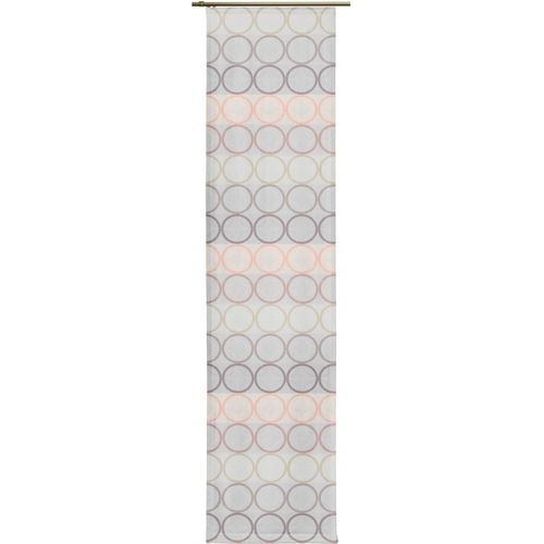 4004567213718 - Schiebegardine WIRTH Zirbello Gr 4 rosa (rosé) B60cm H245cm Jacquard Baumwolle Polyester Gardinen