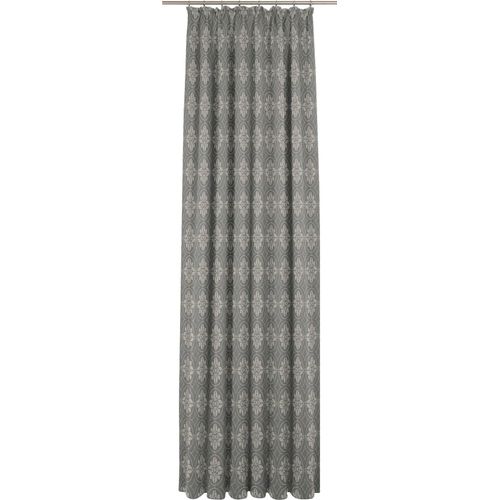 4004567195434 - Vorhang ADAM Romantic Puligny A Light Gr 3 grau (dunkelgrau) B145cm H225cm Jacquard Baumwolle (Bio-Baumwolle) Gardinen