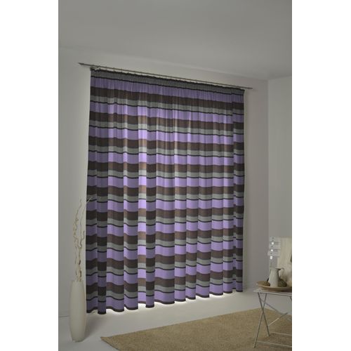 4004567064419 - Vorhang WIRTH Menorca Gr 3 lila B135cm H225cm Polyester Baumwolle Gardinen