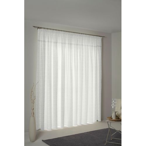 4004567222680 - Vorhang WIRTH Wiessee Gr 2 weiß Gardinen 145cm Kräuselband 150cm Baumwolle Leinen Modal B150cm H145cm 4004567222680 - Vorhang WIRTH Wiessee Gr 2 weiß Gardinen 145cm Kräuselband 150cm Baumwolle Leinen Modal B150cm H145cm