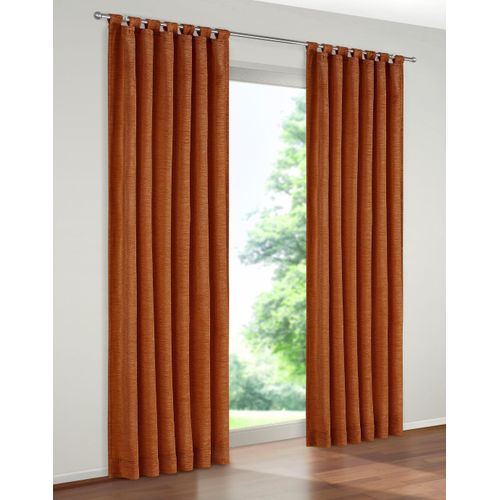 4004567114350 - Vorhang WIRTH Trondheim 328 g m² Gardinen Gr 145 cm Schlaufen 132 cm rot (rotbraun) Schlaufen Gardine 4004567114350 - Vorhang WIRTH Trondheim 328 g m² Gardinen Gr 145 cm Schlaufen 132 cm rot (rotbraun) Schlaufen Gardine