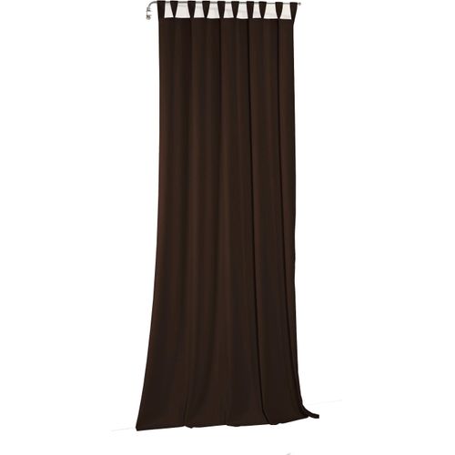 4004567249748 - Vorhang WIRTH Newbury Gr 1 braun B65cm H125cm Jacquard Baumwolle Polyester Gardinen 4004567249748 - Vorhang WIRTH Newbury Gr 1 braun B65cm H125cm Jacquard Baumwolle Polyester Gardinen