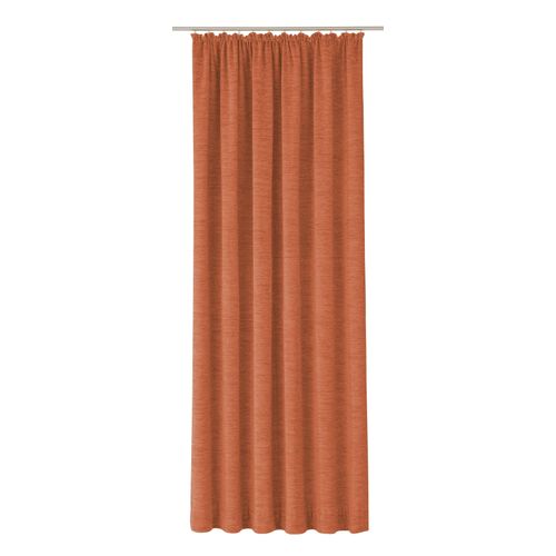 4004567130435 - Vorhang WIRTH B-Holmsund Gardinen Gr 160 cm Kräuselband 172 cm braun (rost) Kräuselband Gardine