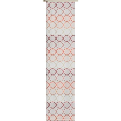4004567213671 - Schiebegardine WIRTH Zirbello Gr 4 orange (terrakotta) B60cm H245cm Jacquard Baumwolle Polyester Gardinen
