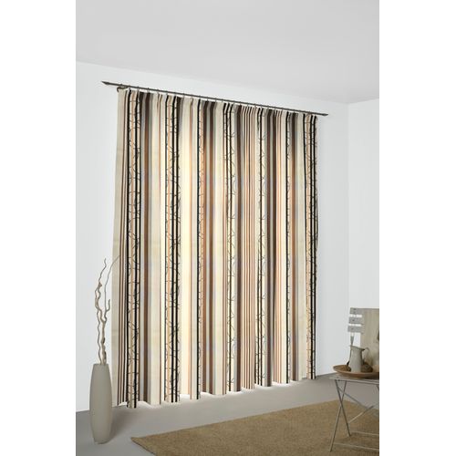4004567317324 - Vorhang WIRTH Soliera Gardinen Gr 145 cm Multifunktionsband 132 cm braun Esszimmergardinen 4004567317324 - Vorhang WIRTH Soliera Gardinen Gr 145 cm Multifunktionsband 132 cm braun Esszimmergardinen