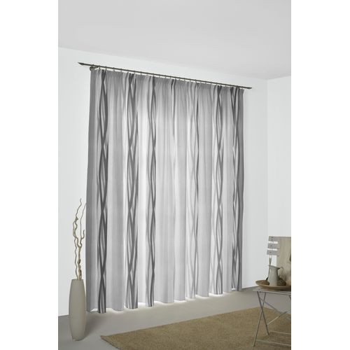 4004567322007 - Vorhang WIRTH Brooklyn Gr 1 grau Gardinen 145cm Multifunktionsband 142cm Polyester B142cm H145cm 4004567322007 - Vorhang WIRTH Brooklyn Gr 1 grau Gardinen 145cm Multifunktionsband 142cm Polyester B142cm H145cm