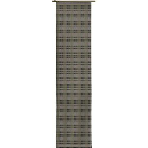 4004567212568 - Schiebegardine WIRTH Laufenberg Gr 1 grün (moosgrün) B60cm H145cm Jacquard Baumwolle Polyester Gardinen
