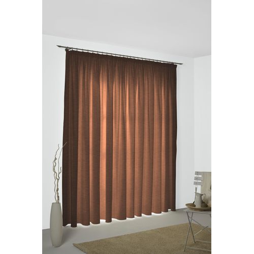 4004567317881 - Vorhang WIRTH Bachfeld Gr 5 braun (schoko) B132cm H255cm Jacquard Polyacryl Gardinen