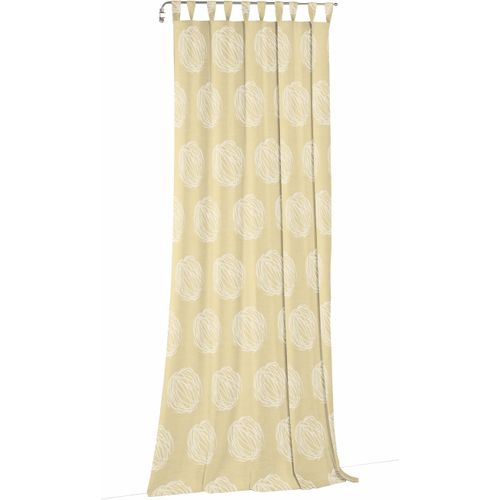 4004567121051 - Vorhang WIRTH Kingston Gr 1 gold (goldfarben) B135cm H145cm Jacquard Polyacryl Polyester Gardinen