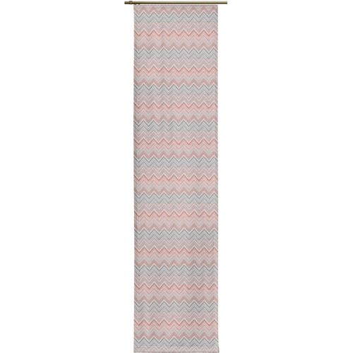 4004567203276 - Schiebegardine WIRTH Benewitz Gr 4 rot (apricot) B60cm H245cm Jacquard Baumwolle Polyester Gardinen