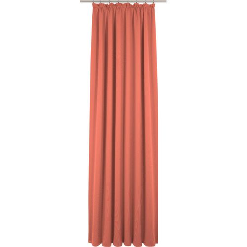 4004567199791 - Vorhang ADAM Uni Light Collection Gardinen Gr 145 cm Kräuselband 145 cm orange Kräuselband Gardine