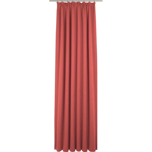 4004567201685 - Vorhang ADAM Uni Light Collection Gr 1 rot Gardinen 145cm Kräuselband 145cm Baumwolle (Bio-Baumwolle) B145cm H145cm