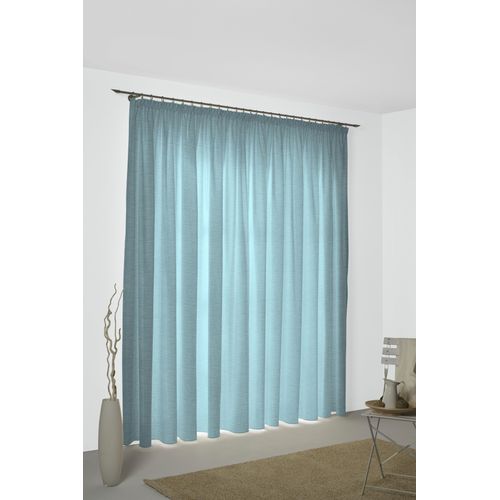 4004567318208 - Vorhang WIRTH Bachfeld Gardinen Gr 175 cm Multifunktionsband 132 cm blau (hellblau) Esszimmergardinen