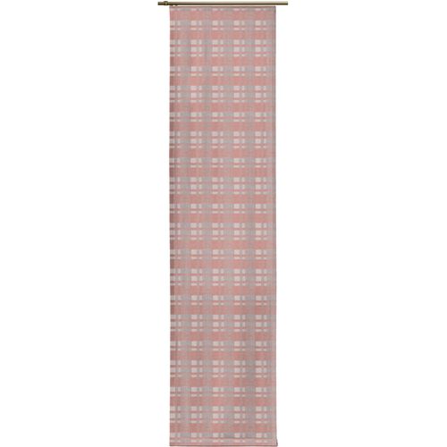 4004567204129 - Schiebegardine WIRTH Laufenberg Gr 4 rot (apricot) B60cm H245cm Jacquard Baumwolle Polyester Gardinen