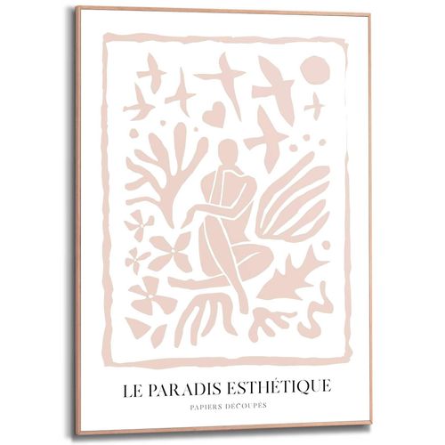 8714597625493 - Poster REINDERS Le Paradis Esthétique Bilder Gr B H T 50 cm x 70 cm x 16 cm beige Poster