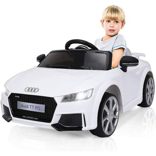 0661706157643 - 12V Audi Kinderauto mit 24G-Fernbedienung 3 Gang Elektroauto 25-5km h mit MP3 Hupe Musik und LED-Leuchten Kinderfahrzeug für Kinder von 3-8