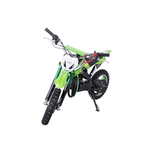 1101022686605 - Kinder-Crossbike Delta Benzin-Kindermotorrad 49 ccm bis zu 40 km h Scheibenbremsen ab 5 Jahren (Gruen) 1101022686605 - Kinder-Crossbike Delta Benzin-Kindermotorrad 49 ccm bis zu 40 km h Scheibenbremsen ab 5 Jahren (Gruen)