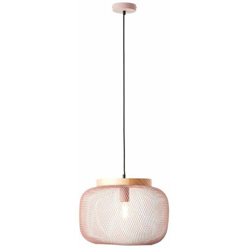 4004353354304 - Lampe Giada Pendelleuchte 40cm hellros1x A60 E27 60W gf Normallampen n ent Kabel kürzbar Für LED-Leuchtmittel geeignet - rosa - Brilliant