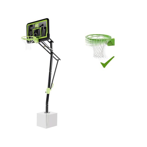 8719874704366 - Exit Toys Galaxy Basketballkorb zur Bodenmontage mit Dunkring - Black Edition 8719874704366 - Exit Toys Galaxy Basketballkorb zur Bodenmontage mit Dunkring - Black Edition
