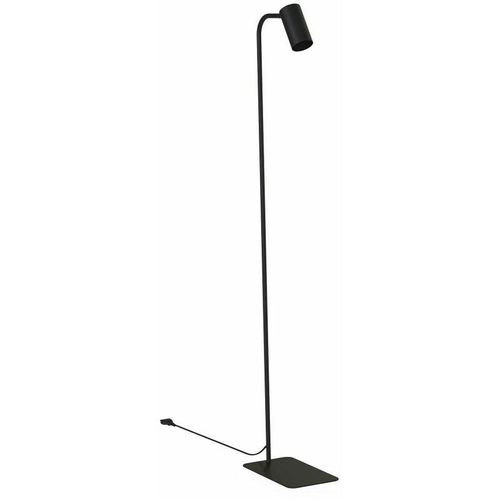 4251756381639 - Licht-erlebnisse - Stehlampe Schwarz GU10 126 cm Metall Modern zum Lesen Stehleuchte - Schwarz