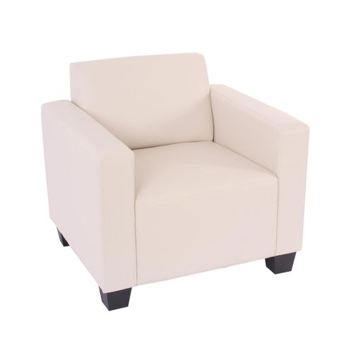 4052826123360 - Modular Sessel Loungesessel Moncalieri Kunstleder ~ creme 4052826123360 - Modular Sessel Loungesessel Moncalieri Kunstleder ~ creme