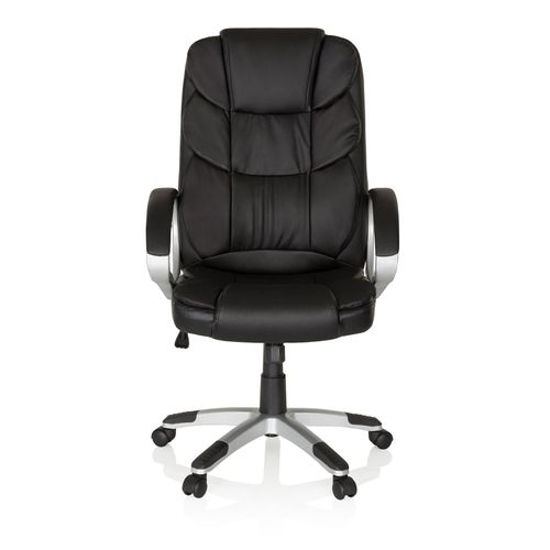 4251084659332 - XXL Chefsessel RELAX BY155 Schwarz ergonomischer gepolsterter Bürostuhl 4251084659332 - XXL Chefsessel RELAX BY155 Schwarz ergonomischer gepolsterter Bürostuhl