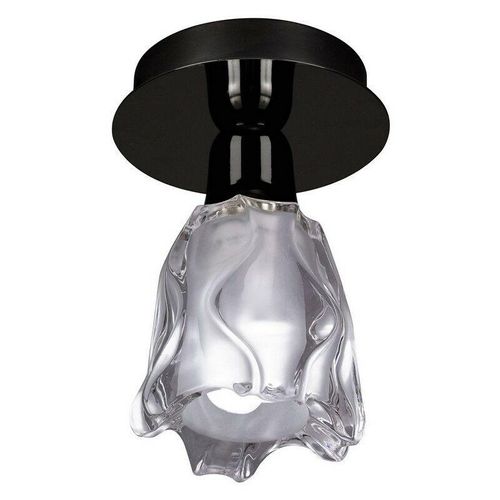 5055498605287 - Inspired Mantra Amel Decke 1 Licht L1 SGU10 Schwarzchrom CFL-Lampen INKLUSIVE