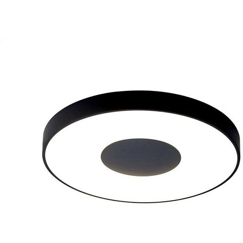 8435153275616 - Inspired Lighting - Inspired Mantra Coin Runde Deckenleuchte 100 w led mit Fernbedienung 2700 K-5000 k 6000 lm Schwarz 3 Jahre Garantie