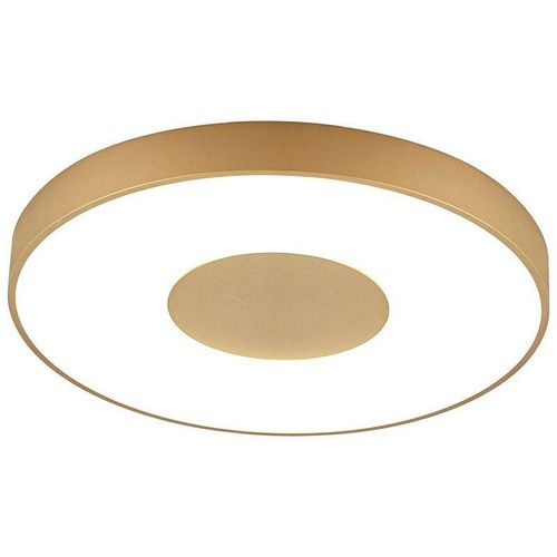 8435153280368 - Inspired Lighting - Inspired Mantra Fusion Coin Münzrunde Decke 100 w led mit Fernbedienung 2700 K-5000 k 6000 lm Gold 3 Jahre Garantie