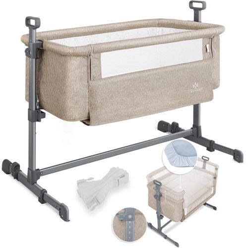 4260663285961 - KESSER® Zustellbett Hubi 3in1 Baby Beistellbett Reisebett Babybett mit weich Matratze mit Rollen Kinderbett 5-fach Höhenverstellung Faltbare Seitenwand für zu Hause und unterwegs 4260663285961 - KESSER® Zustellbett Hubi 3in1 Baby Beistellbett Reisebett Babybett mit weich Matratze mit Rollen Kinderbett 5-fach Höhenverstellung Faltbare Seitenwand für zu Hause und unterwegs