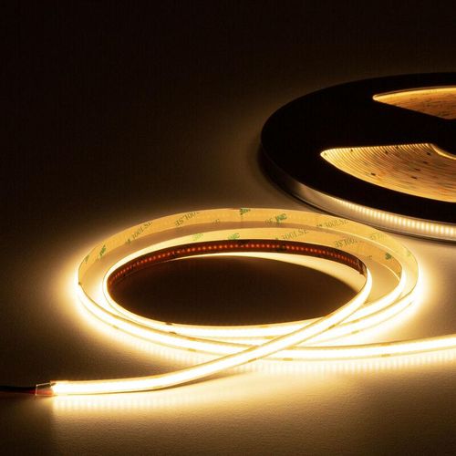 4255703100229 - Hexim - cob led Strip 320-784 LED m 1-15 Meter led Streifen Lichtbänder IP20 3000K-6000K rgb & rgbw w - Warmweiß - 3000K 12 Meter