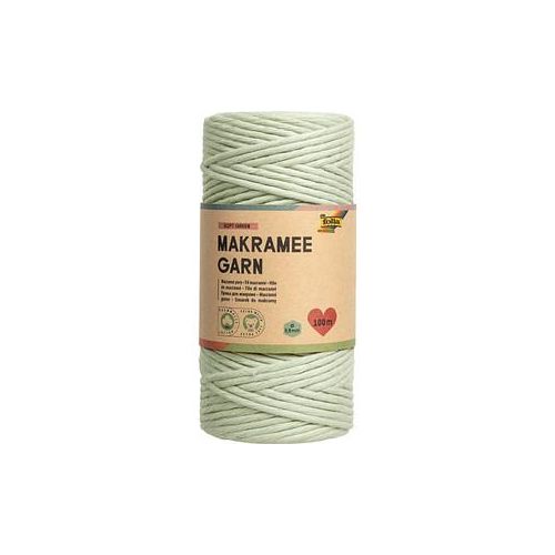 4001868126013 - Makramee Garn hellgrün Soft green 4001868126013 folia