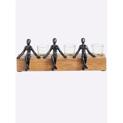 8903368997208 - Kerzenhalter HEINE HOME schwarz (natur schwarz) B H T 425cm x 155cm x 13cm B425cm H155cm T13cm 8903368997208 - Kerzenhalter HEINE HOME schwarz (natur schwarz) B H T 425cm x 155cm x 13cm B425cm H155cm T13cm