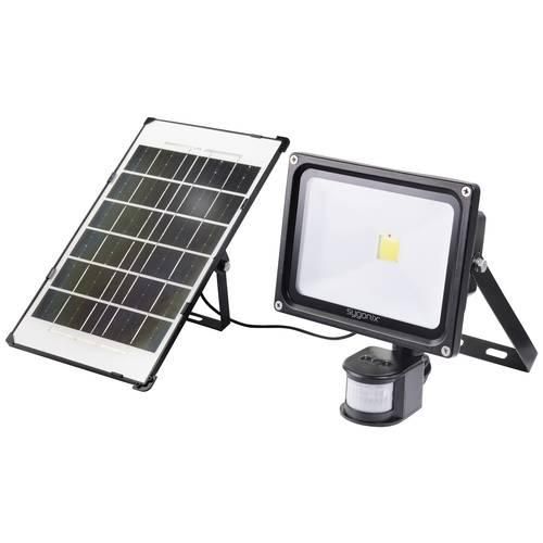 4064161240350 - Sygonix SY-5461110 Solar-Spot mit Bewegungsmelder 30 W Neutralweiß Schwarz