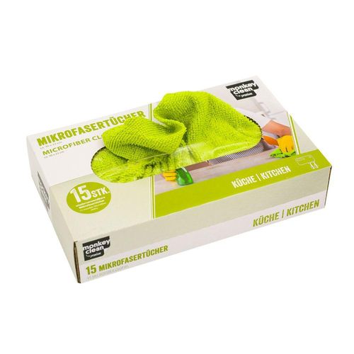 9120106129472 - MONKEY CLEAN® Premium Mikrofasertücher I Staubtuch I Poliertuch I Geschirrtuch I Wischtuch I Gläsertuch • wiederverwendbar • Universell Einsetzbar • 30 x 23 cm • 15er u 50er Boxen 9120106129472 - MONKEY CLEAN® Premium Mikrofasertücher I Staubtuch I Poliertuch I Geschirrtuch I Wischtuch I Gläsertuch • wiederverwendbar • Universell Einsetzbar • 30 x 23 cm • 15er u 50er Boxen