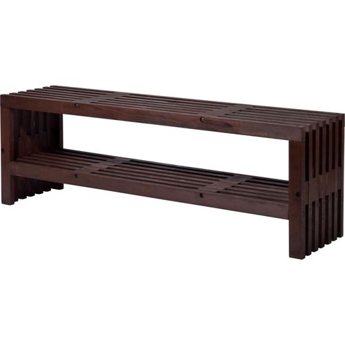 4055894291054 - Gartenbank mit Kaminholztisch