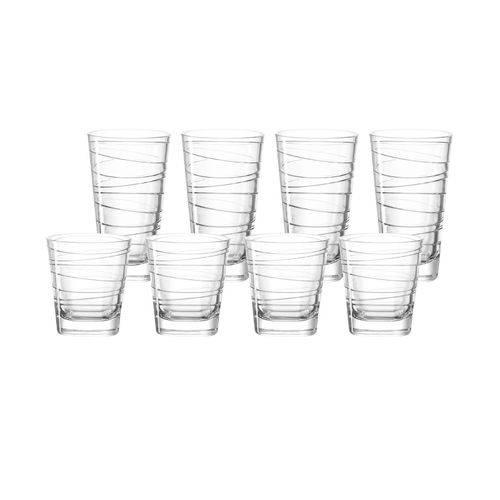 4002541195982 - Trinkgläser Vario Struttura 280 ml + 250 ml 8er Set 4002541195982 - Trinkgläser Vario Struttura 280 ml + 250 ml 8er Set