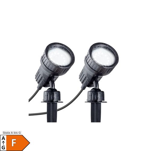 4057722001576 - Bklicht - 2x Gartenstrahler led Erdspieß IP44 Außenstrahler Halogen Strahler Spießstrahler - 10 4057722001576 - Bklicht - 2x Gartenstrahler led Erdspieß IP44 Außenstrahler Halogen Strahler Spießstrahler - 10
