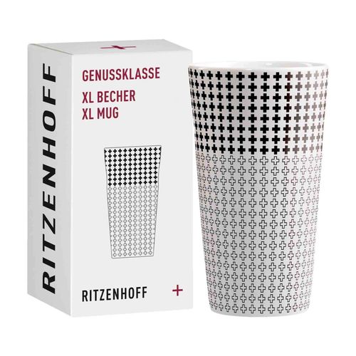 4001852074641 - RITZENHOFF XL-Becher Genussklasse - C Kordes in Weiß - 525 ml 4001852074641 - RITZENHOFF XL-Becher Genussklasse - C Kordes in Weiß - 525 ml