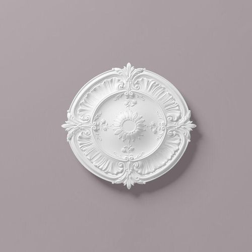 5412938870528 - - Rosette R24 arstyl Noel Marquet Zierelement Zeitloses Klassisches Design weiß ø 77 cm - weiß