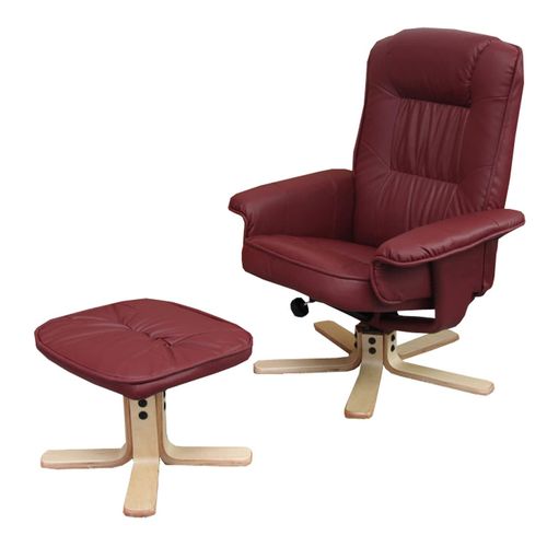4052826034888 - Relaxsessel H56 Fernsehsessel TV-Sessel mit Hocker Ottomane Kunstleder Eukalyptus Holz MVG-zertifiziert ~ bordeaux 4052826034888 - Relaxsessel H56 Fernsehsessel TV-Sessel mit Hocker Ottomane Kunstleder Eukalyptus Holz MVG-zertifiziert ~ bordeaux