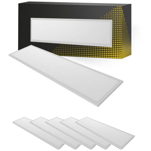 8719157043571 - Markenlos - Mehrfachpackung 6x led Panel Backlit 36W 3240lm - 840 120x30cm - ugr 22 - 4000K - Kaltweiß