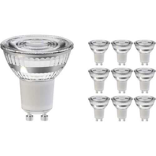 8719157040433 - Markenlos - Mehrfachpackung 10x Noxion Lucent LED-Spot GU10 PAR16 5W 520lm 36D - 840 Kaltweiß Ersatz für 80W - 730