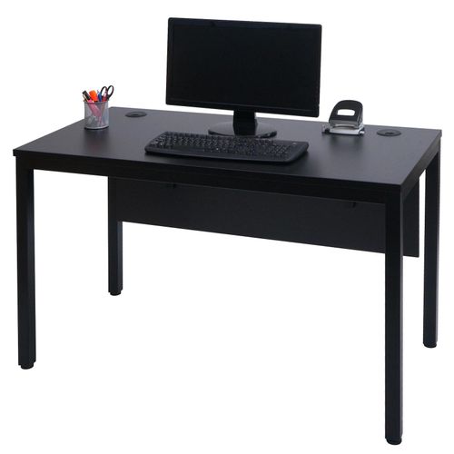 4057651581071 - Schreibtisch MCW-E94 Bürotisch Computertisch 120x60cm ~ schwarz