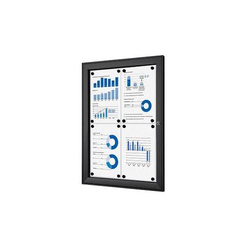 8596052048630 - Schaukasten schwarz 4x DIN A4 8596052048630 Showdown Displays