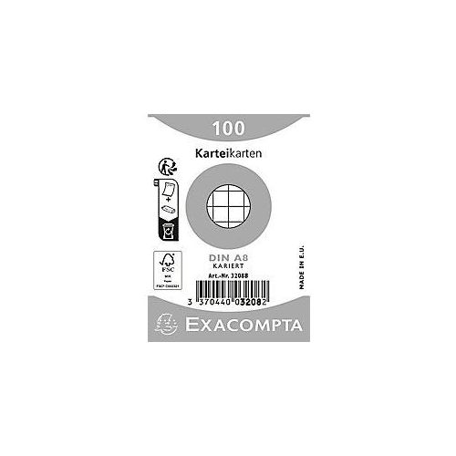 3370441032081 - Karteikarten 13206E DIN A8 Weiß 52 x 74 x 23 cm 48 Stück 3370441032081 - Karteikarten 13206E DIN A8 Weiß 52 x 74 x 23 cm 48 Stück