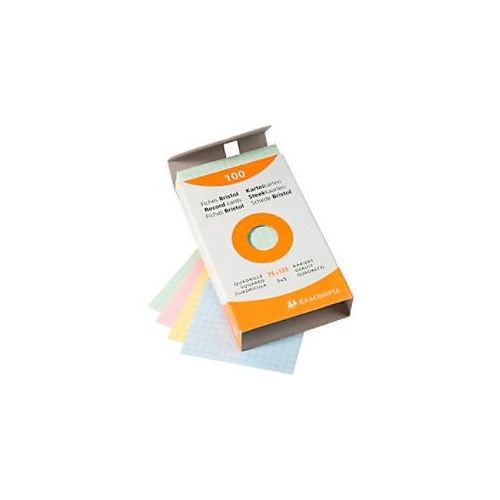 3130632132712 - Karteikarten 13271E DIN Farbig Sortiert 79 x 129 x 25 cm 10 Stück