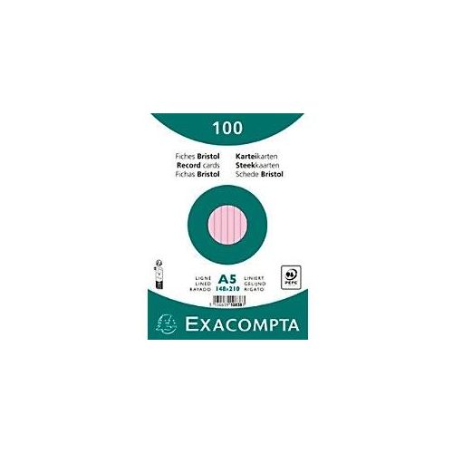 3130638108384 - Karteikarten 10838SE DIN A5 Rosa 15 x 212 x 25 cm 10 Stück 3130638108384 - Karteikarten 10838SE DIN A5 Rosa 15 x 212 x 25 cm 10 Stück