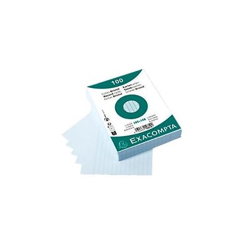 3130638108193 - Karteikarten 10819SE DIN A6 Himmelblau 107 x 15 x 25 cm 20 Stück