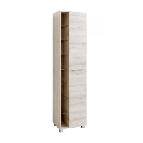 4250163751448 - Lomadox - Hochschrank BERGAMO-03 Buche Iconic Nb b x h x t ca 45 x 185 x 35cm - beige